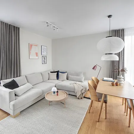 Grand Premium Apartment Garnizon Gdansk Wrzeszcz With Parking Exterior photo